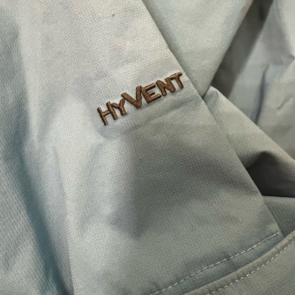 The North Face Men's Slate Blue hyvent jacket - Picture 6 of 8